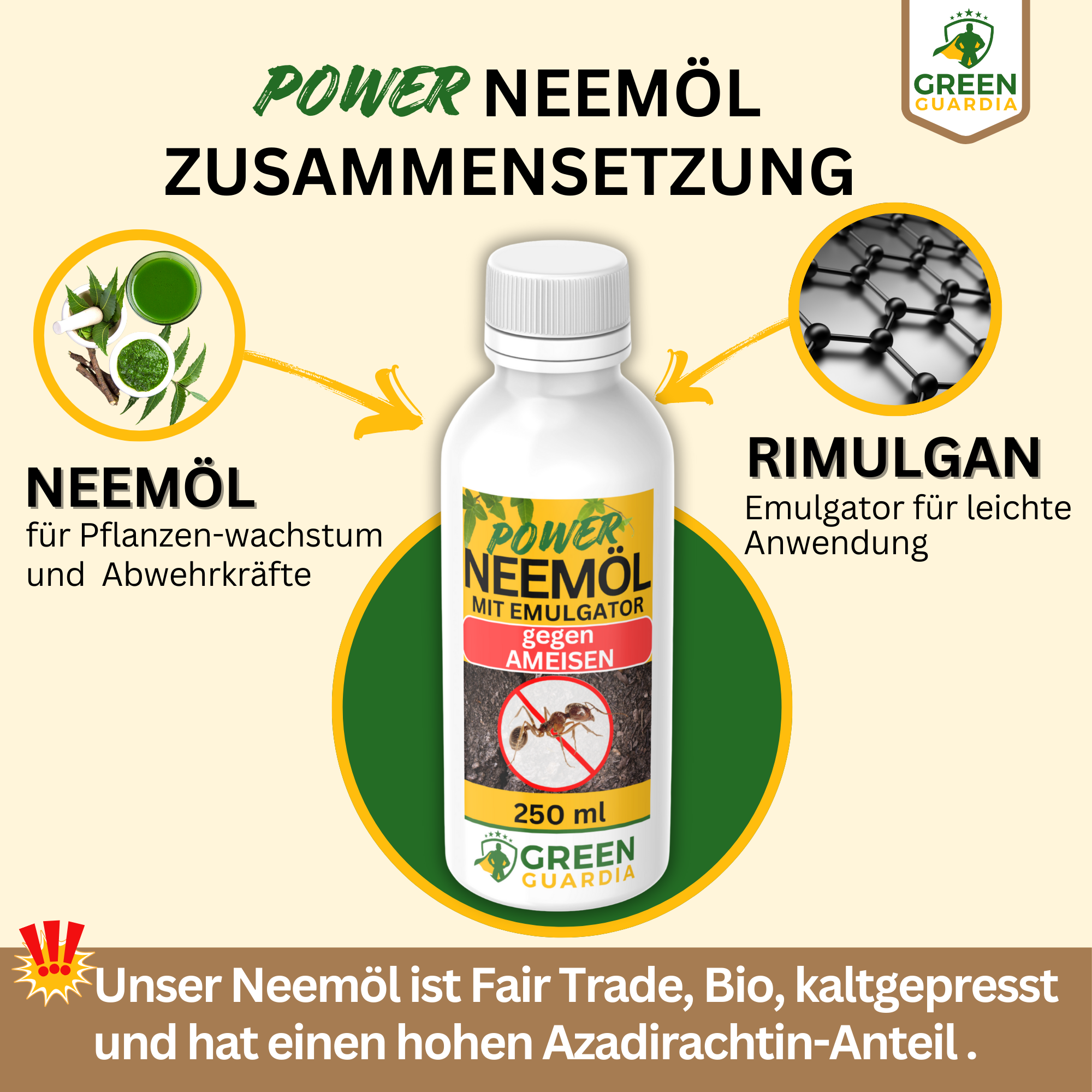 Power Neem-olja mot myror