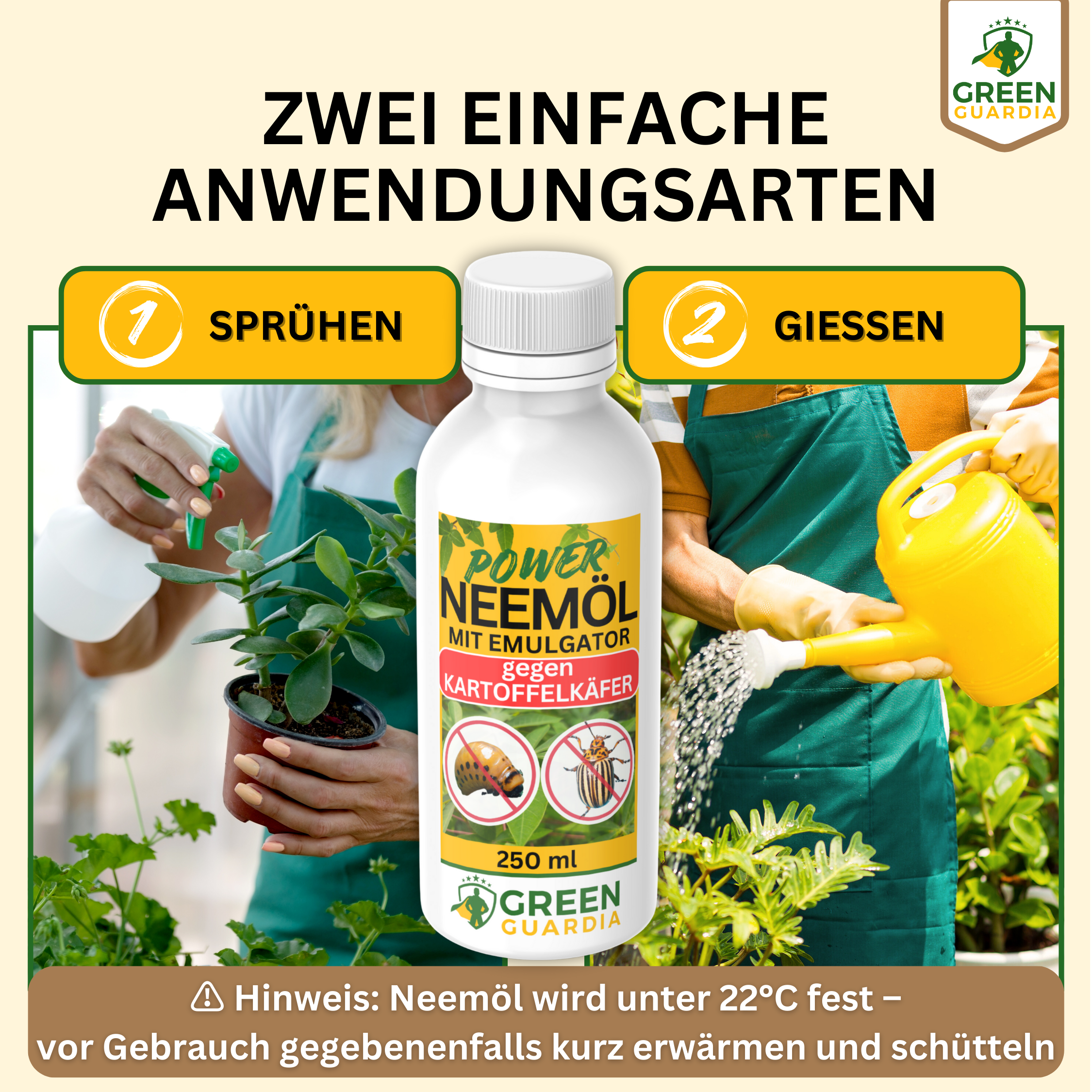 Power Neem-olja mot Colorado-potatisbaggar