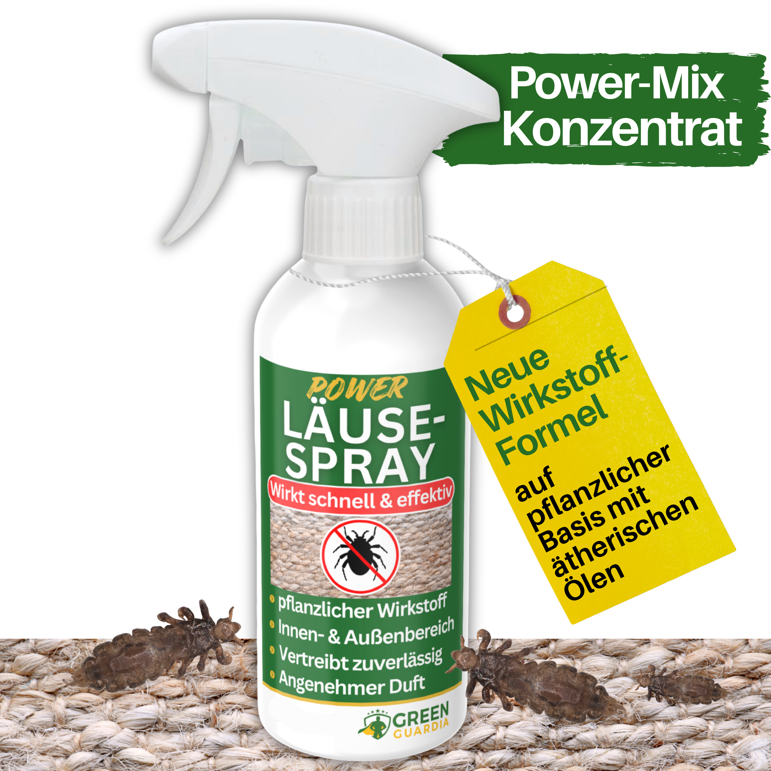 Lössavvisande spray med kraftfullt koncentrat