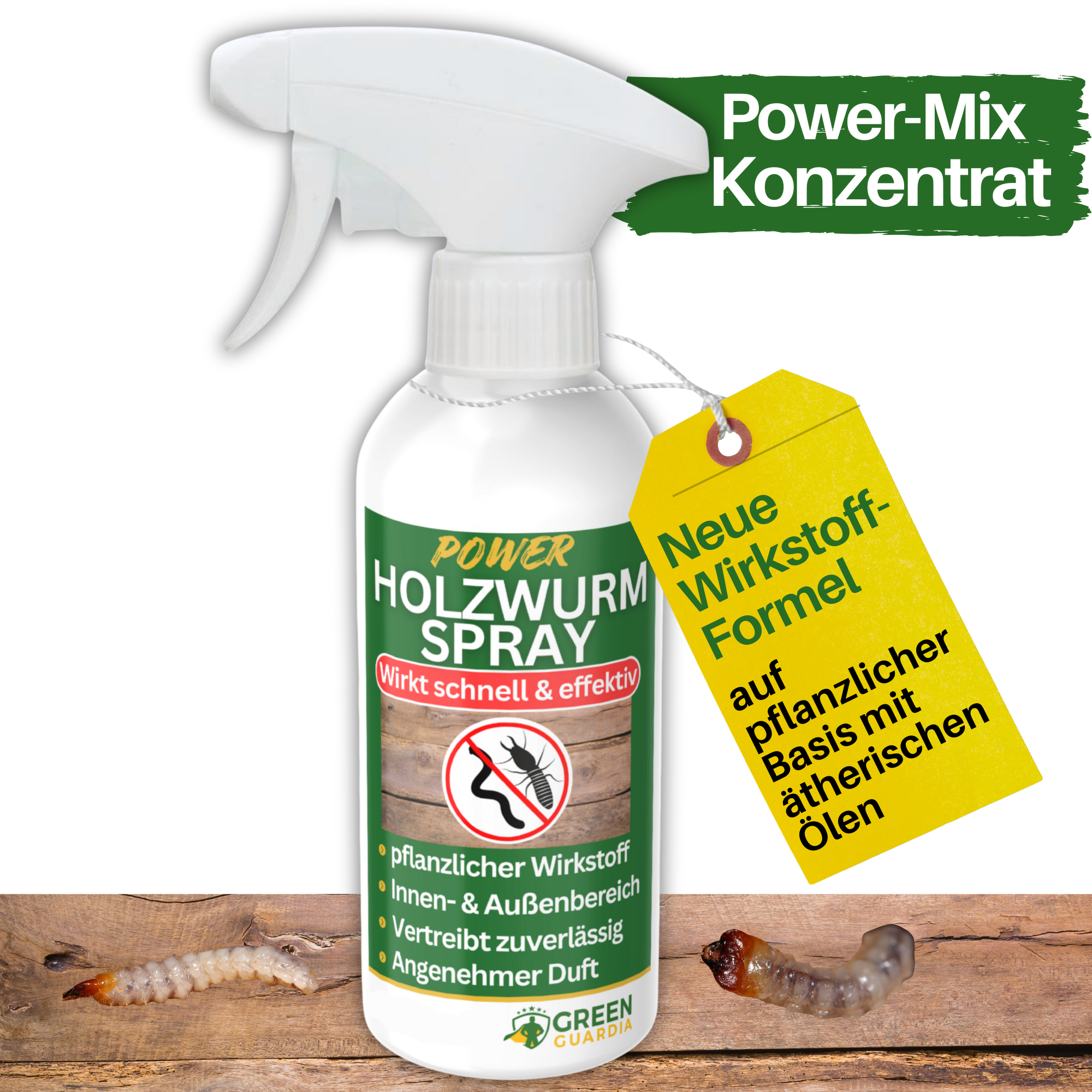 Trämaskavvisande spray med kraftfullt koncentrat