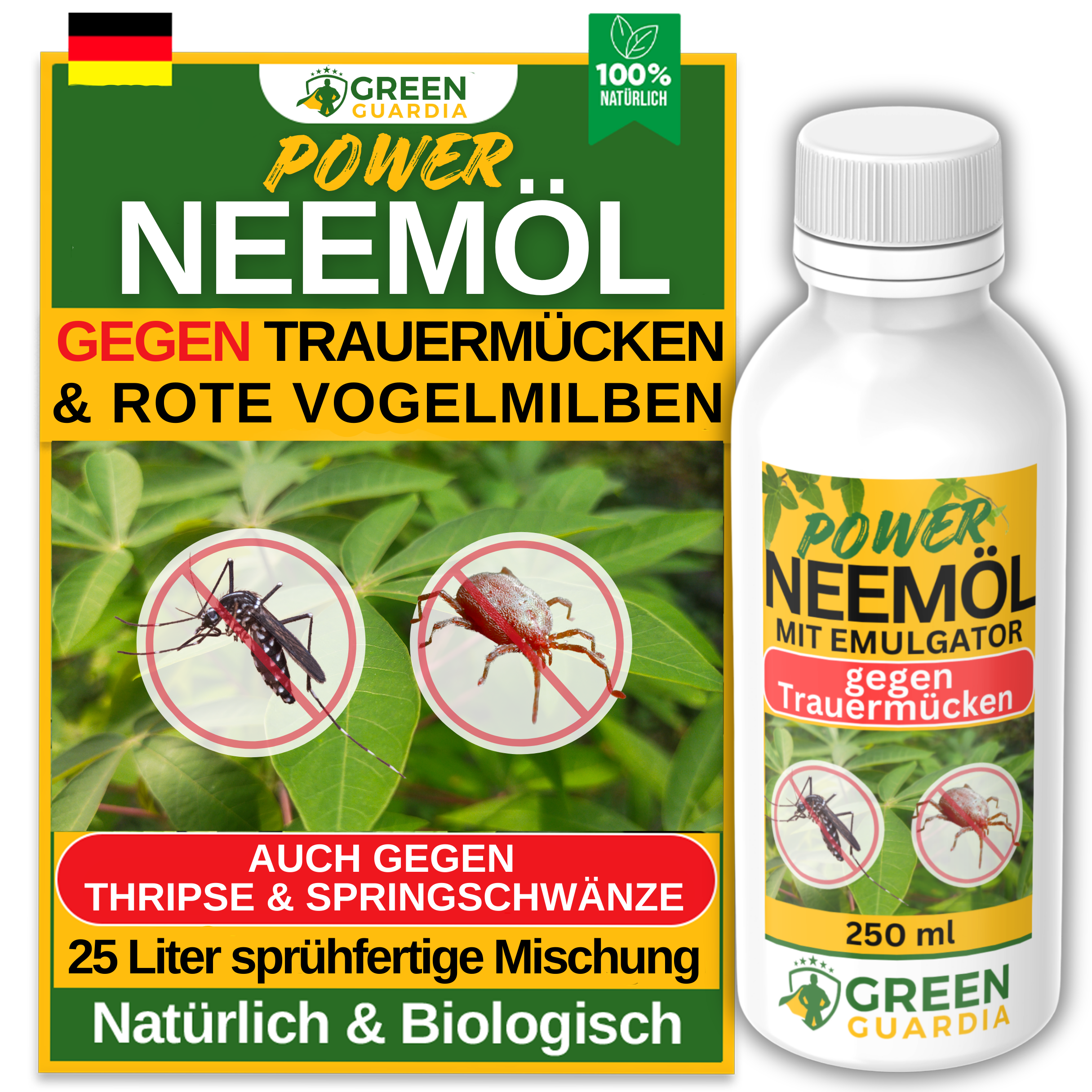 Power Neem-olja mot svampmyggor