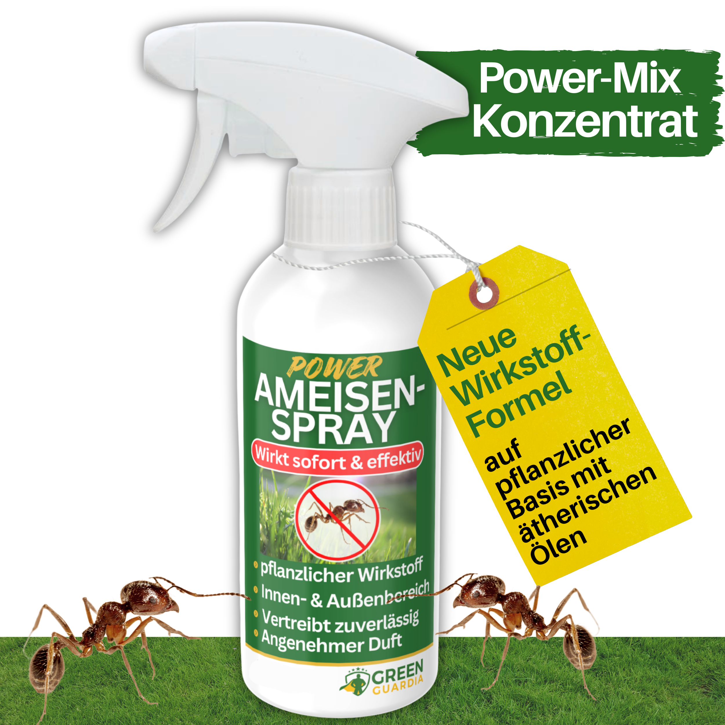 Myravvisande spray med kraftfull koncentrat