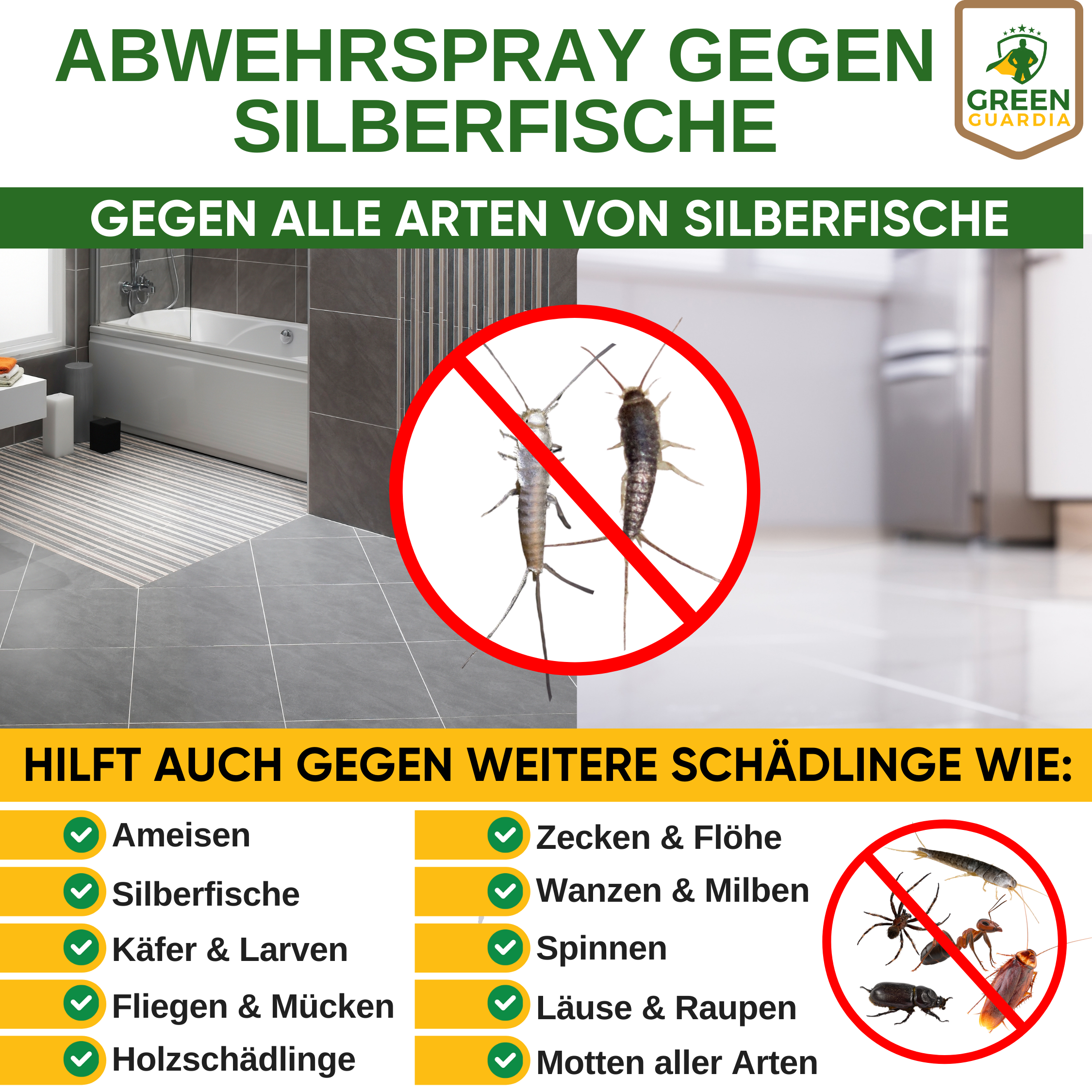 Silverfiskavvisande spraykoncentrat
