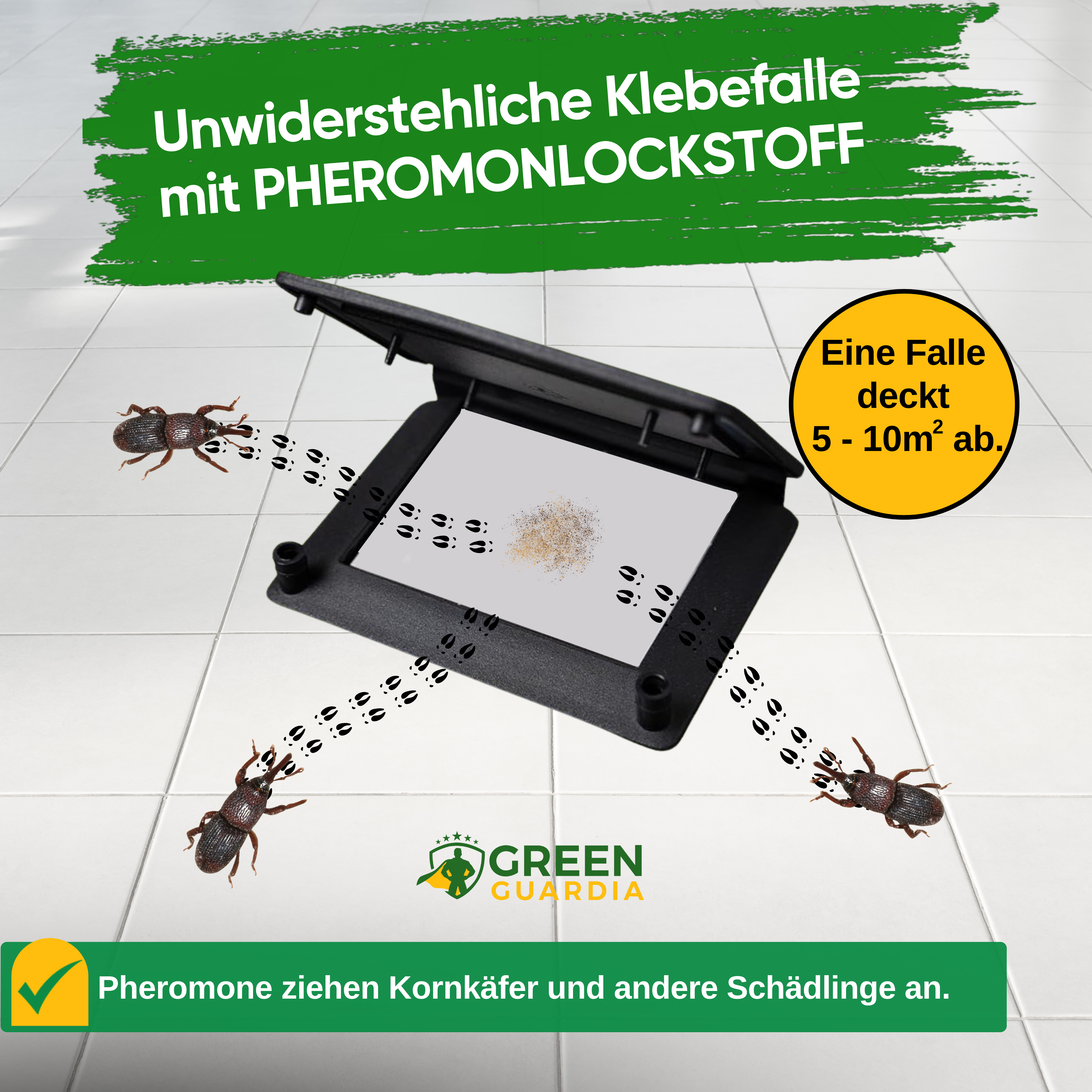 Sädesbaggefälla med feromonlockmedel