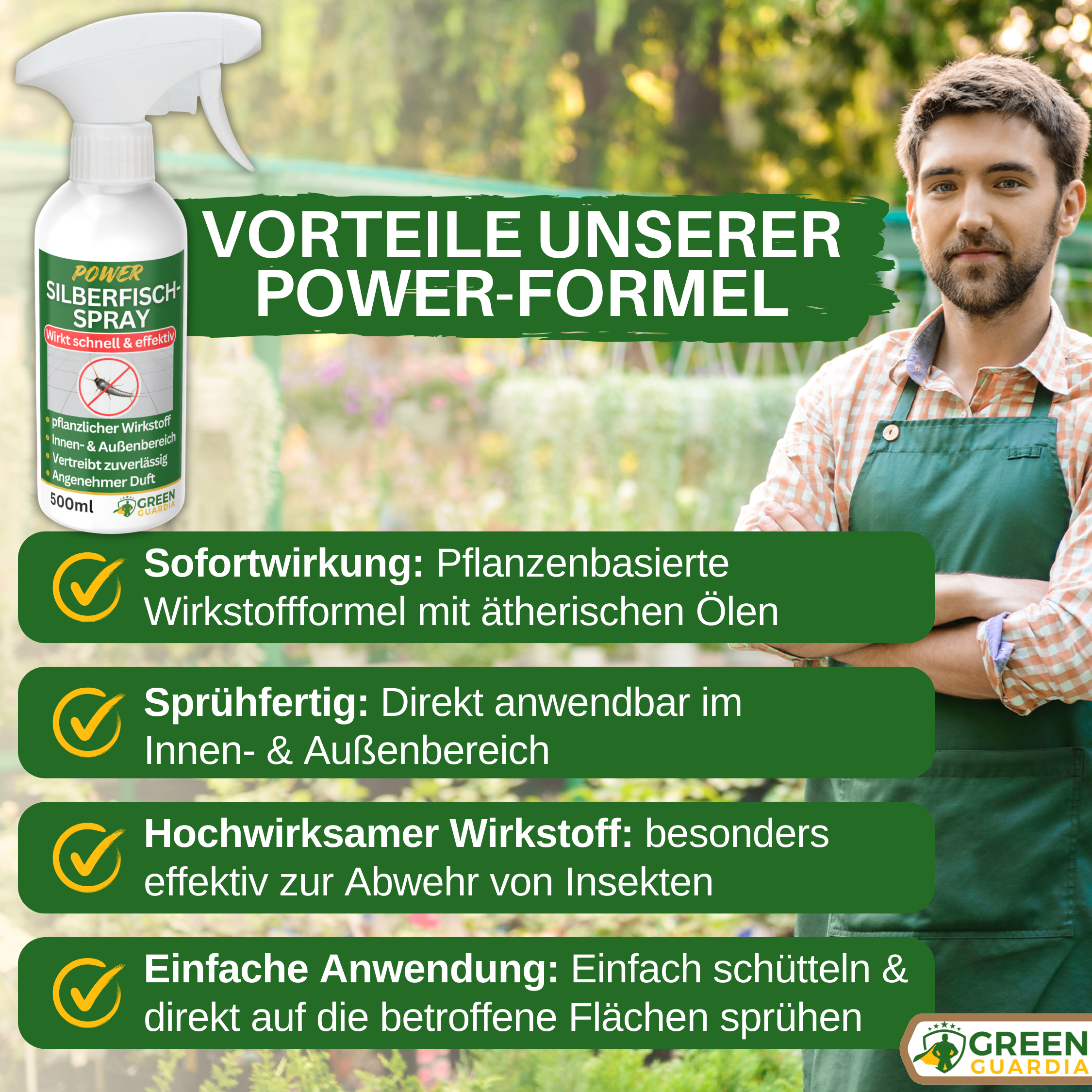Silverfiskavvisande spraykoncentrat