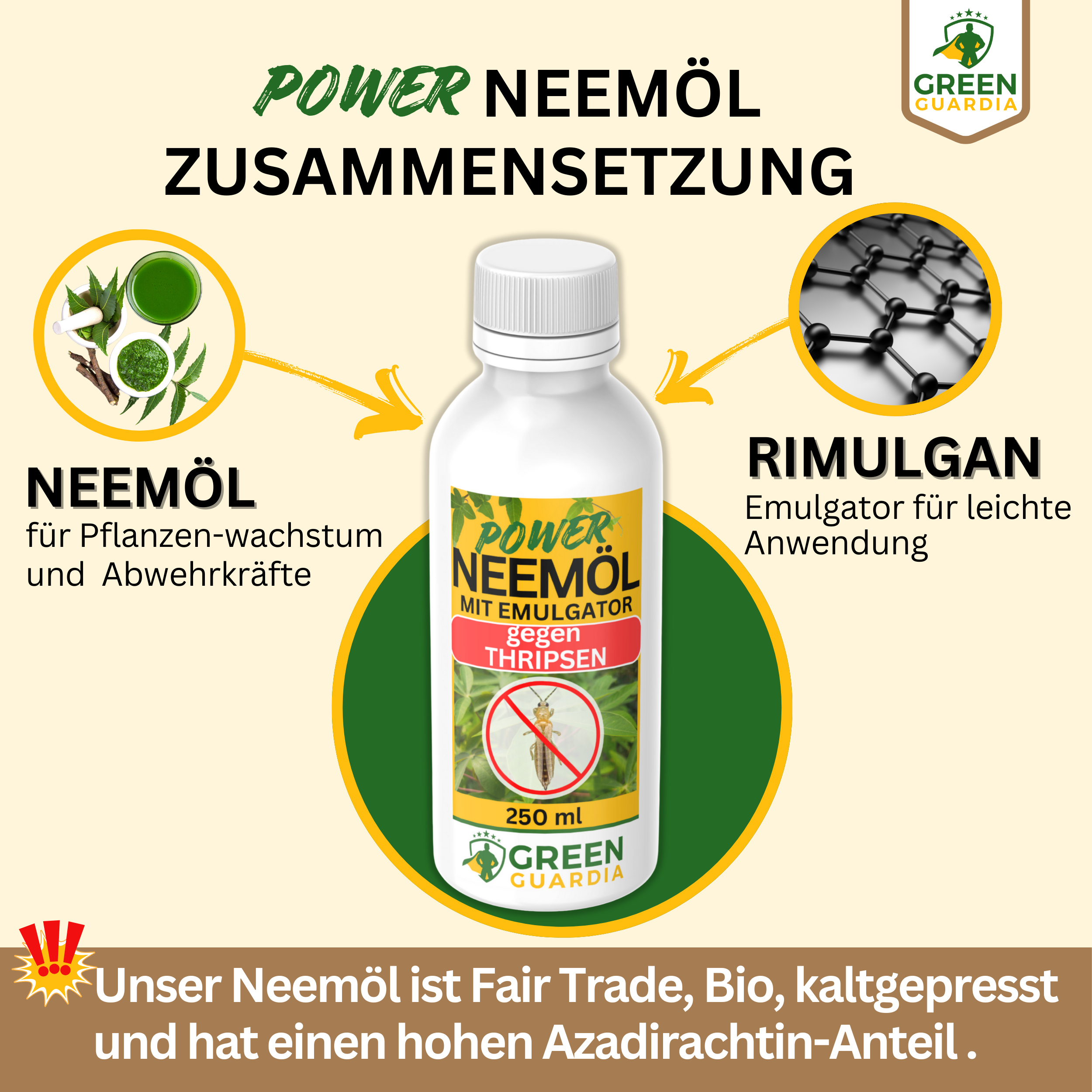 Power Neem-olja mot trips