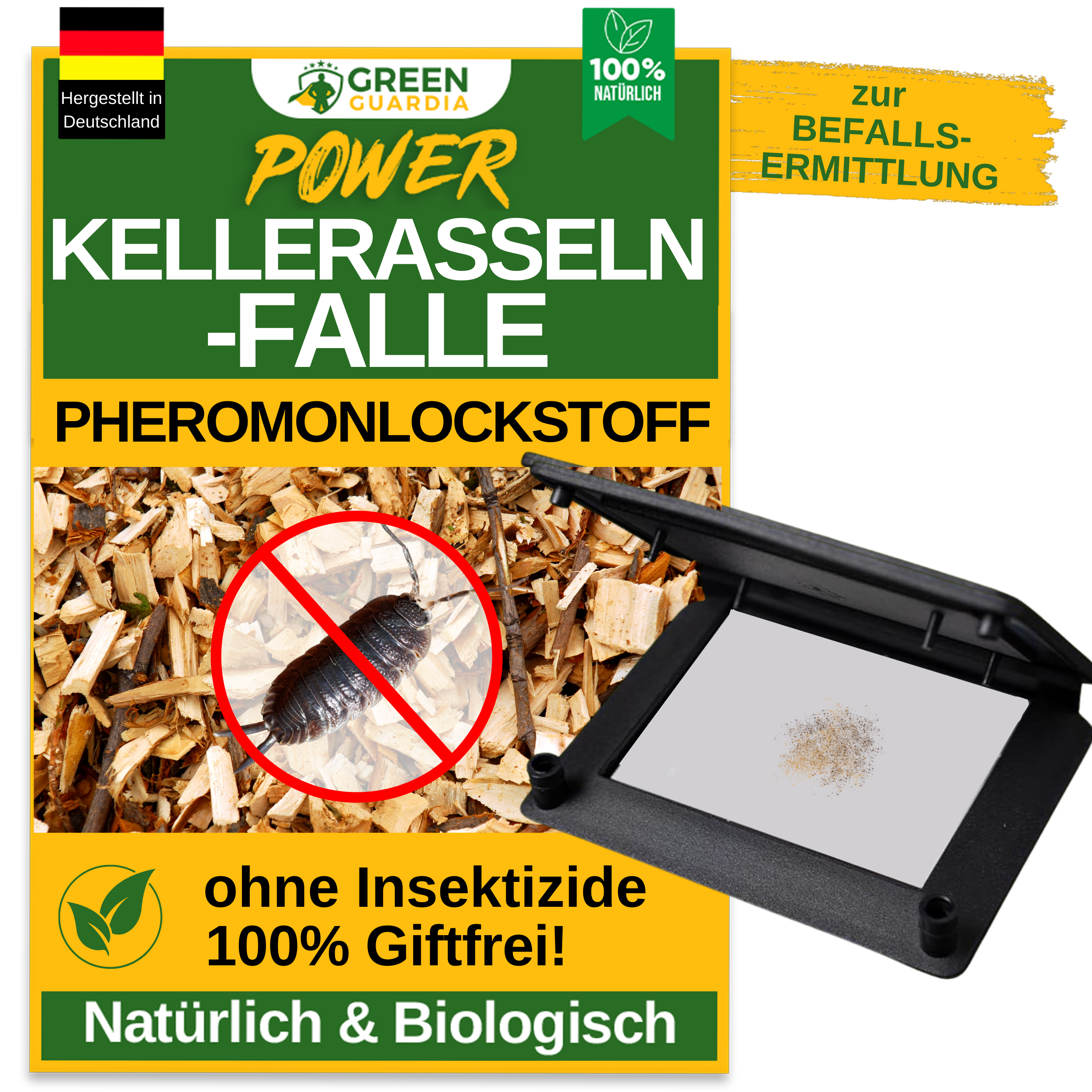 Trädlössfälla med feromonlockmedel