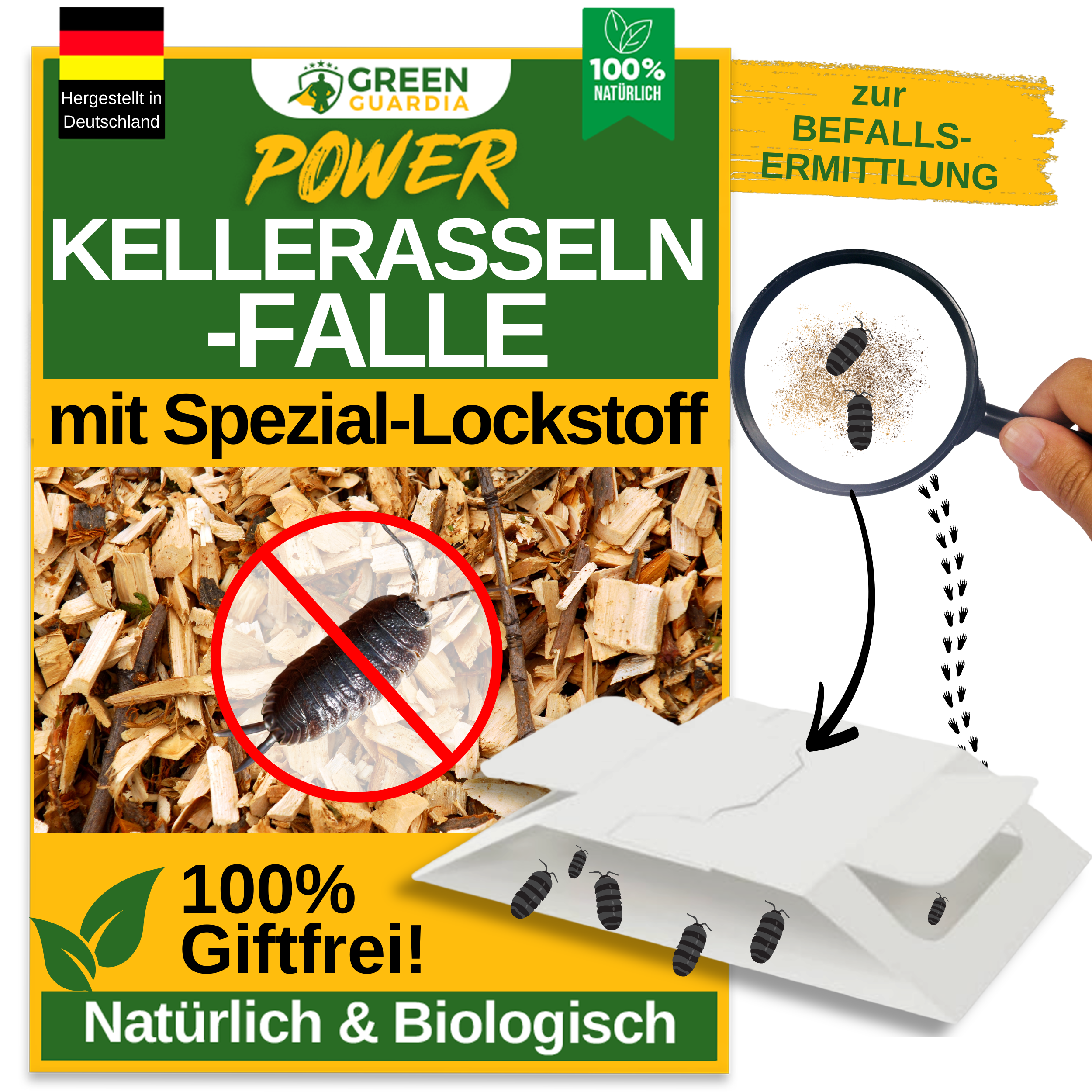 Gråslöksfälla med speciellt lockmedel